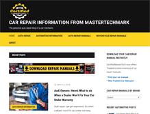 Tablet Screenshot of certifiedmastertech.com